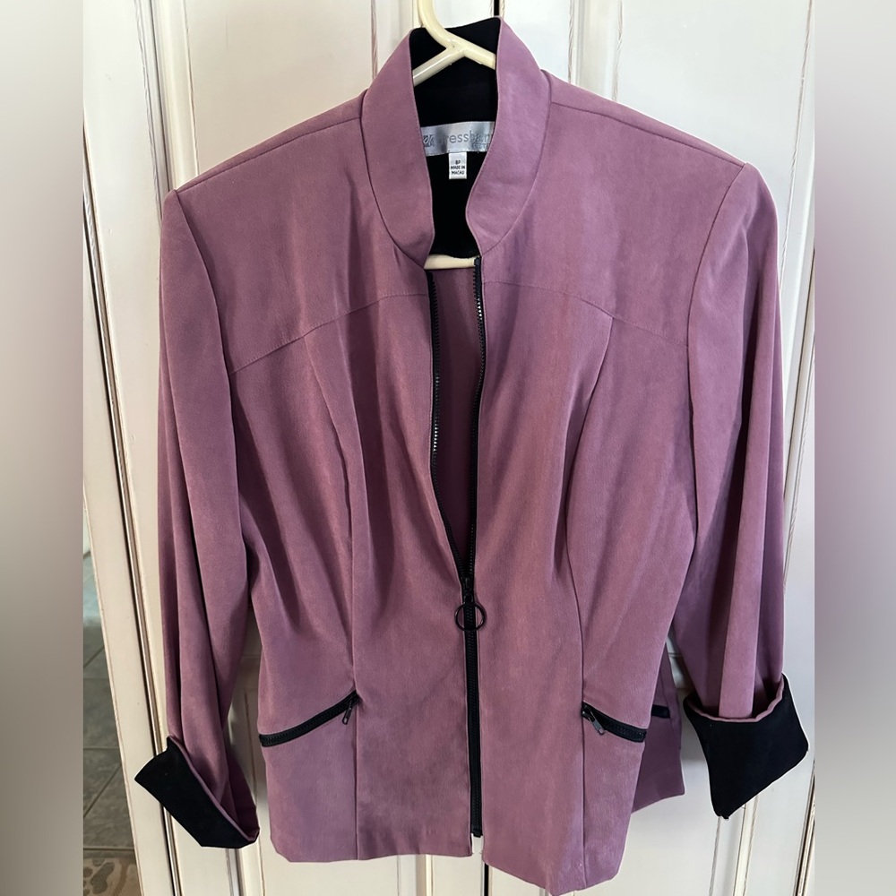 Suede/valour blazer
